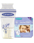 Lansinoh Breast Milk Storage Bags - 50 Count, BPA Free, Leak-Proof & Graduated Design - image 8
