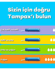 Tampax Compak Aplikatörlü Tampon - 20 Adet, Rahat ve Güvenli Adet Dönemi Çözümü - view 3