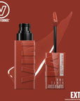Maybelline New York Super Stay Vinyl Ink Lip Gloss - Long Lasting Shiny Finish -130 Extra Maybelline Super Stay Vinyl Ink Lip Gloss - 16 Hour Long Lasting Lip Gloss, Long Lasting Lip Color, Maybelline Super Stay Vinyl Ink, Liquid Lip Gloss, Shiny Lip Makeup, Cosmetics, Beauty Products, Makeup, Lip Care, Durable Lip Color, Easy Application Lip Gloss, Non-Sticky Lip Gloss, Glossy Lip Finish