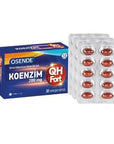 Osende Koenzim QH 200mg: Advanced Ubiquinol CoQ10 Supplement for Enhanced Energy, Antioxidant & Heart Health - 30 Softgels Osende Koenzim QH: Ubiquinol CoQ10 for Energy & Heart Health Coenzyme Q10, CoQ10 supplement, Ubiquinol, QH supplement, antioxidant supplement, heart health supplement, energy supplement, Osende Koenzim QH, CoQ10 softgels, Ubiquinol 200mg, antioxidant support, cardiovascular health, increase energy levels, overall well-being, softgel capsules, sunflower oil, soy sensitivities, adults, su