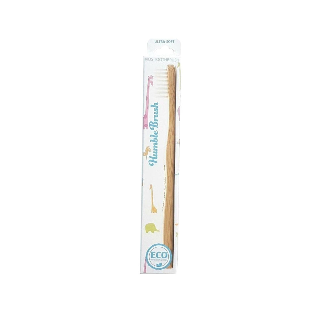 Humble Brush Bamboo Toothbrush for Children - Ultra Soft Bristles, Eco-Friendly, Biodegradable - image 3