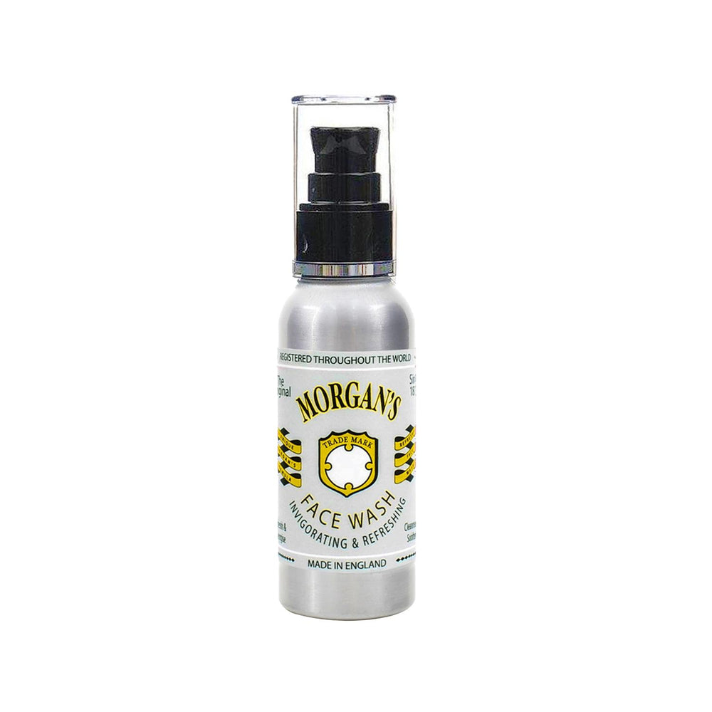 Morgan's Pomade Face Wash - Gentle Facial Cleanser for Effective Skincare, 3.38 fl oz Morgan's Pomade Face Wash - Gentle & Effective Skincare Face Wash, Facial Cleanser, Skincare Product, Morgan's Pomade, Yüz Yıkama Köpüğü, Gentle Skincare, Foam Face Wash, Travel-Sized Skincare, Effective Cleansing, Gentle on Skin, Rich Lather, Daily Skincare Routine