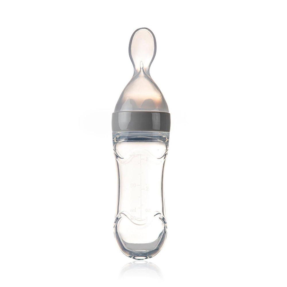 Babyjem Baby Squeeze Spoon - BPA-Free, One-Handed Feeding, Silicone Baby Feeding Utensils, Baby Feeding - view 3