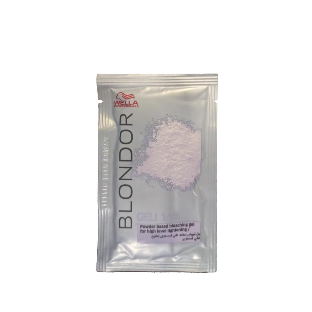 Wella Blondor Geli 1+3 Hair Bleaching Powder 10g - Professional Hair Lightening & Bleaching Solution Wella Blondor Geli Hair Bleaching Powder - Professional Lightening Hair Bleaching Powder, Wella Blondor, Professional Hair Care, Hair Lightening Products, Hair Bleach, Hair Care, Beauty Products, Professional Hair Bleaching, Hair Color Adjustment, Wella Hair Products