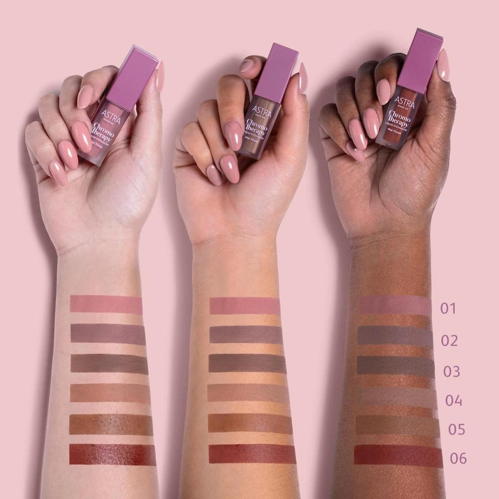 Astra Chromo Therapy Liquid Eyeshadow 03 Shimmer Finish