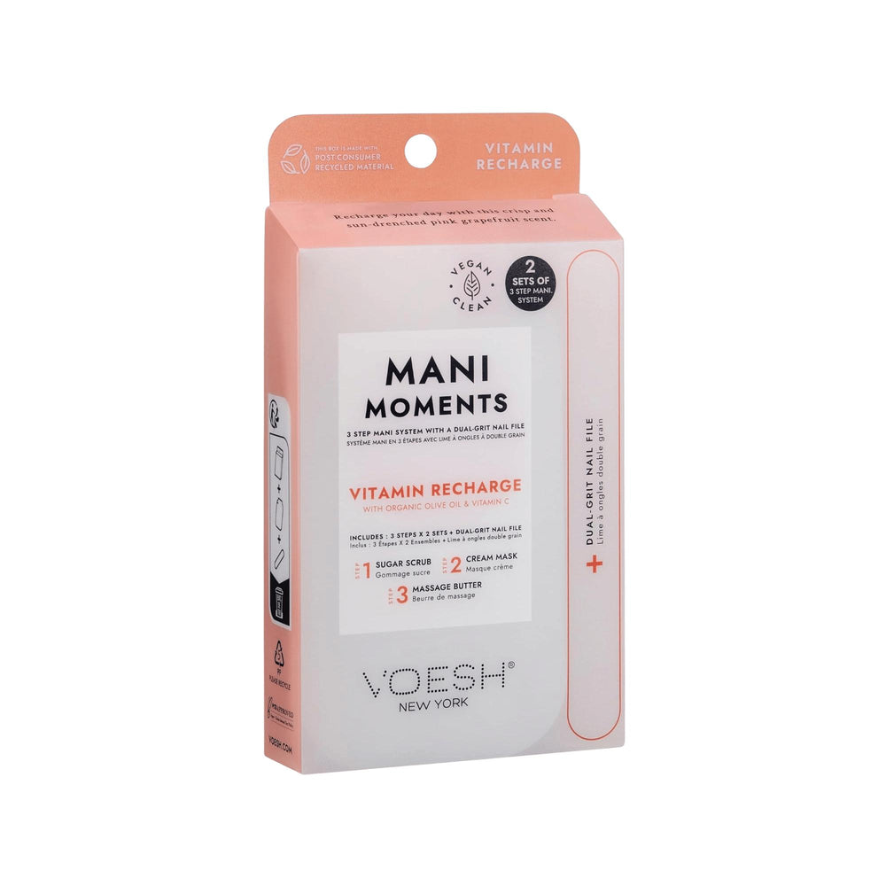 Voesh New York Mani In A Box Vitamin Recharge 3-Step Set