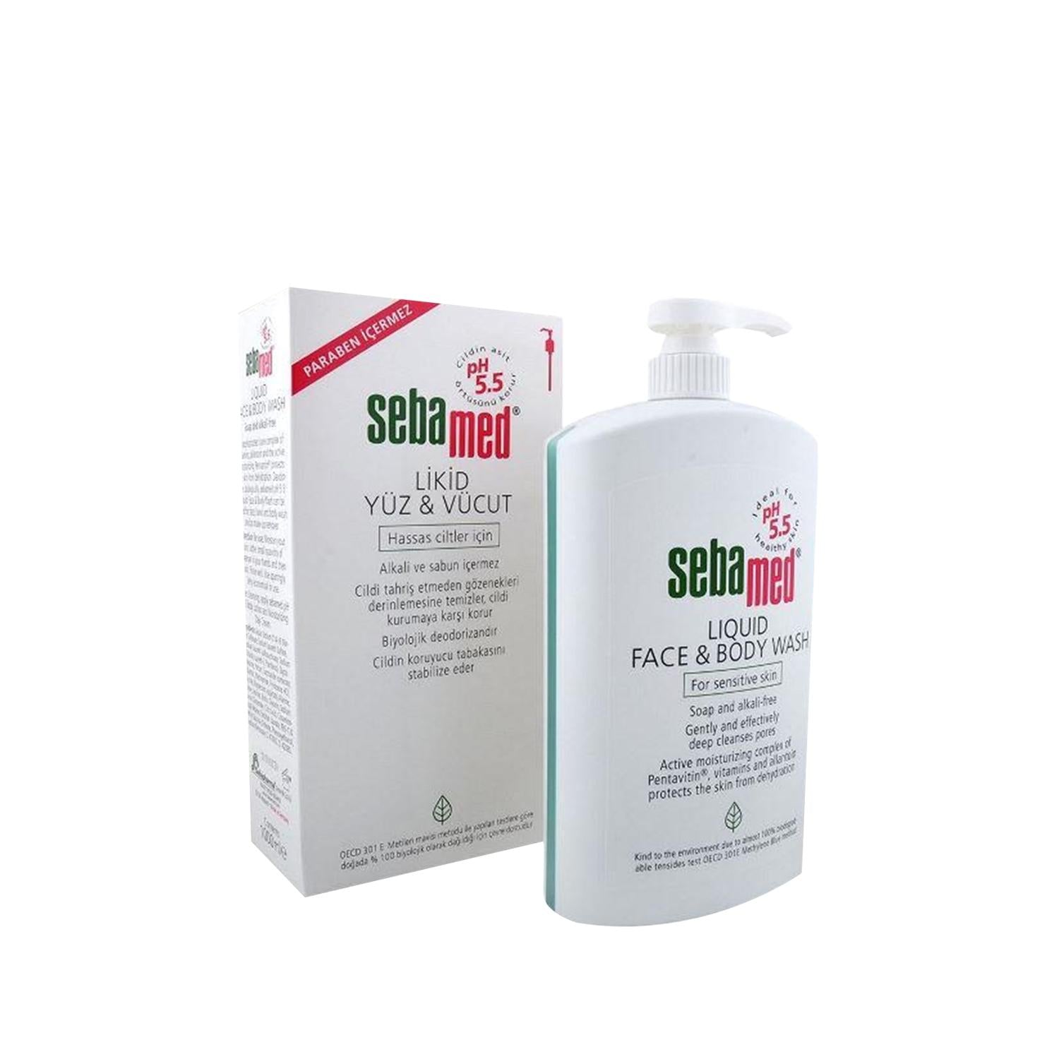 Sebamed Liquid Face &amp; Body Wash - 1000 ml - image 21