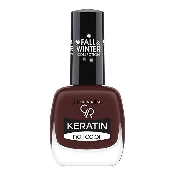 Golden Rose Keratin Nail Color - Long Lasting Nail Polish for Fall & Winter (Shade 216) Golden Rose Keratin Nail Polish 216 - Long Lasting Fall Winter Collection Nail Polish, Keratin Nail Color, Long-lasting nail polish, Fall Winter nail polish collection, Golden Rose nail polish 216, Nail Care, Beauty Essentials, Cosmetics, Nail Health, Keratin Enriched, Vibrant Nail Color, Nail Polish with Keratin