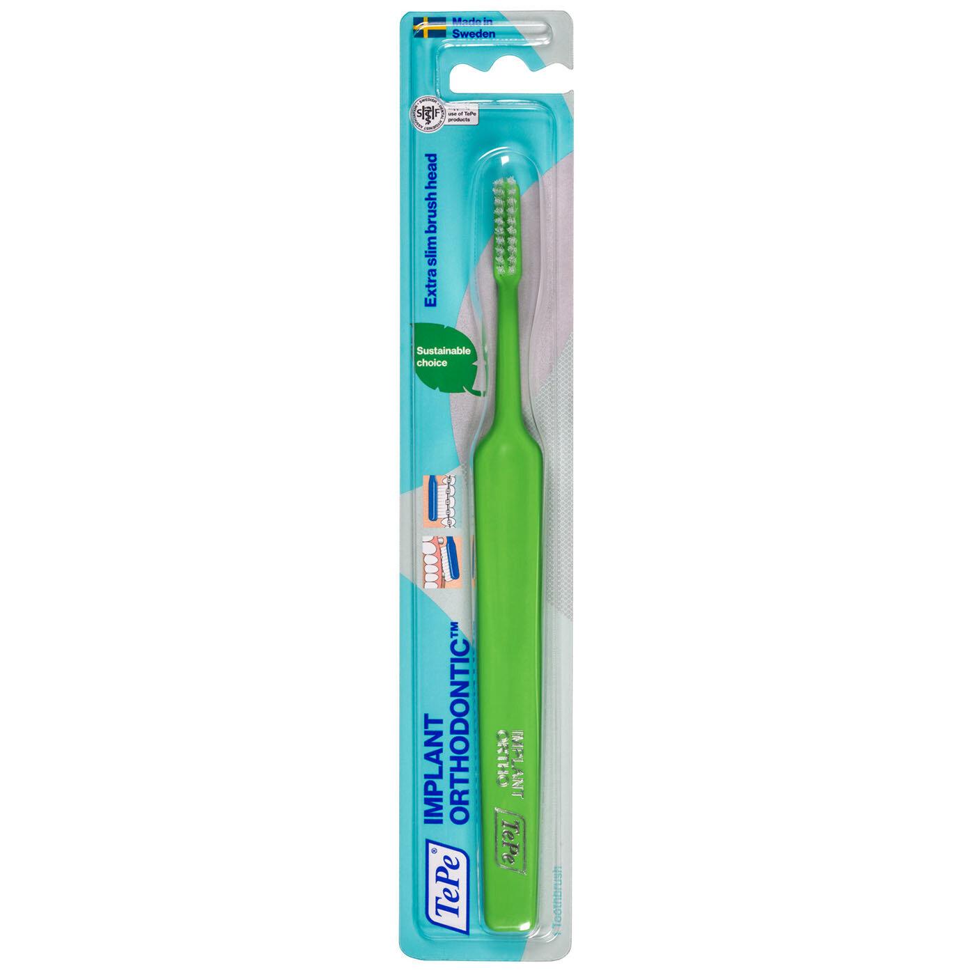 TePe Implant &amp; Orthodontic Toothbrush for Braces &amp; Implants 1 pc