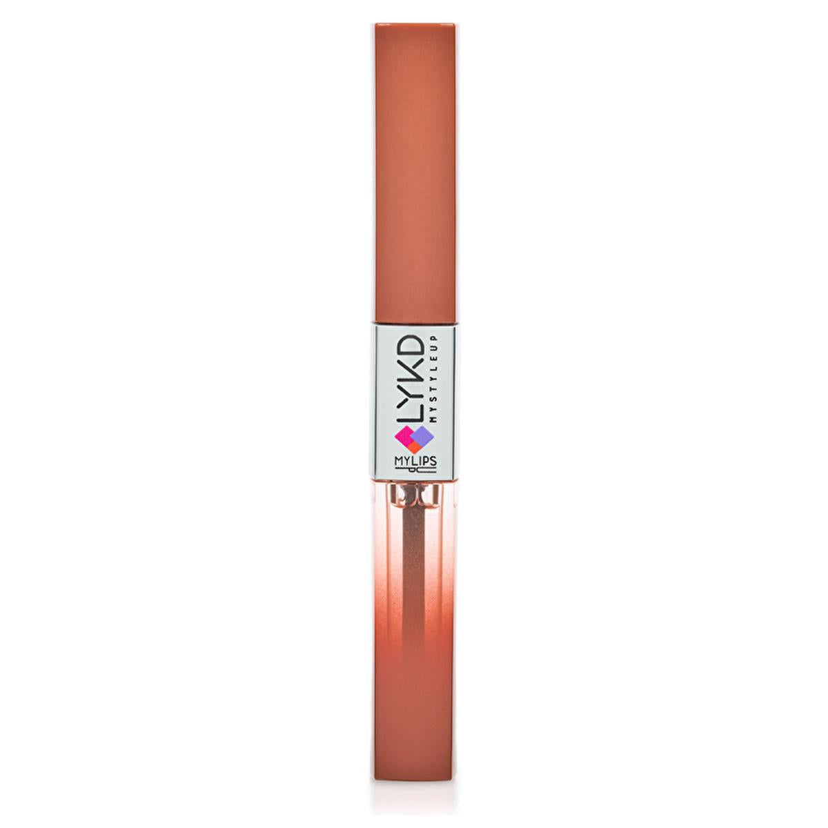 LYKD Double Sided Lipstick &amp; Gloss 330 Warm Brown - Long Lasting, Non-Sticky Lip Color LYKD Double Sided Lipstick &amp; Gloss - Long Lasting Lip Color double sided lipstick and gloss, long lasting lip color, LYKD lip products, warm brown lipstick, non sticky lip gloss, lip care, makeup essentials, beauty products, cosmetics