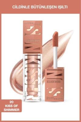 Maybelline Sunkisser Liquid Highlighter: Natural Glow Makeup, Shimmer Illuminator, Easy Blend - Kiss of Shimmer Maybelline Liquid Highlighter: Natural Glow, Shimmer Makeup liquid highlighter, natural glow makeup, shimmer highlighter, Maybelline highlighter, easy to blend highlighter, best liquid highlighter for natural look, illuminating makeup, Sunkisser highlighter, highlighter, makeup, shimmer, glow, radiant, complexion, kiss of shimmer, Maybelline, beauty, cosmetics, face makeup, illuminating, buildable