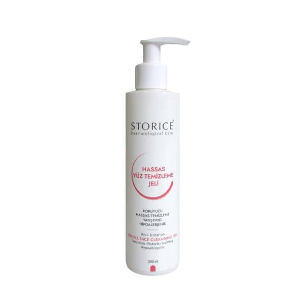Storice Gentle Cleansing Gel 200ml - Hypoallergenic Face & Body Wash for Sensitive Skin - Cleanser