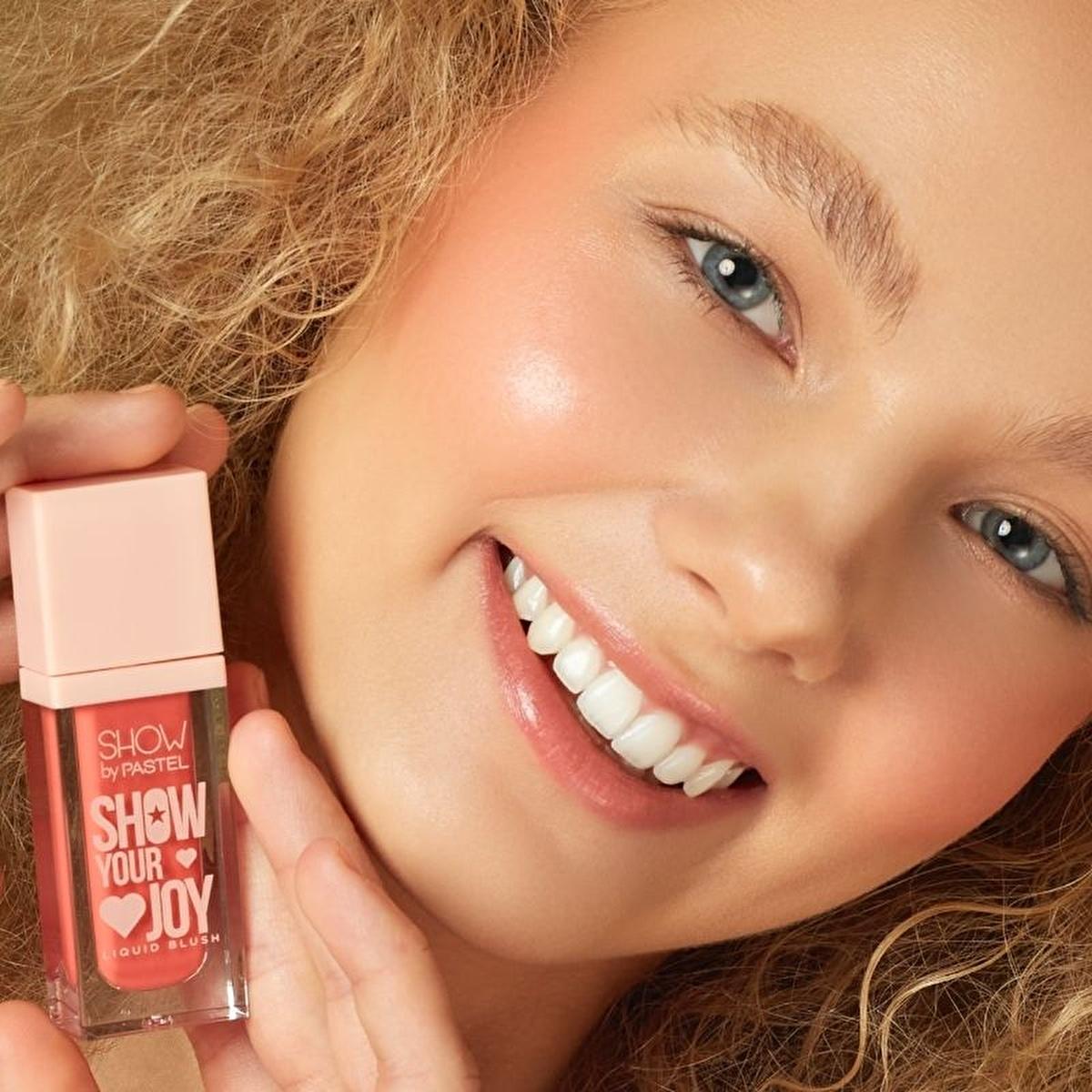 Pastel Show Your Joy Liquid Blush - Natural, Long-Lasting Cheek Color for Sensitive Skin, Vegan & Cruelty Free Pastel Show Your Joy Liquid Blush - Natural & Long-Lasting Liquid Blush, Vegan Makeup, Cruelty Free Cosmetics, Natural Cheek Color, Dermatologically Approved Makeup, Halal Certified Beauty Products, Long-lasting Moisturizing Blush, Makeup for Sensitive Skin, Natural Makeup Looks, Everyday Makeup, Cheek Color, Moisturizing Blush, Gluten Free Makeup, Paraben Free Makeup