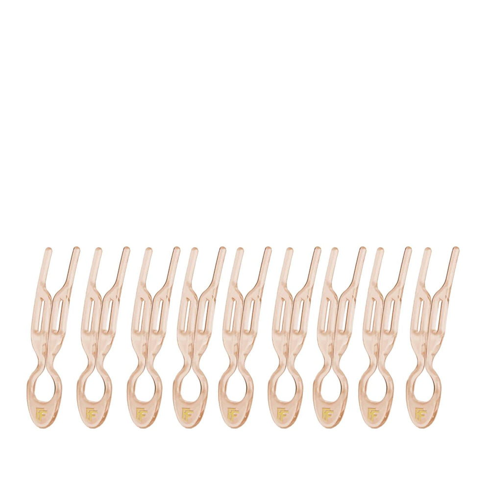 Fiona Franchimon No. 1 Hairpin Bronze Glaze Set 9 Count