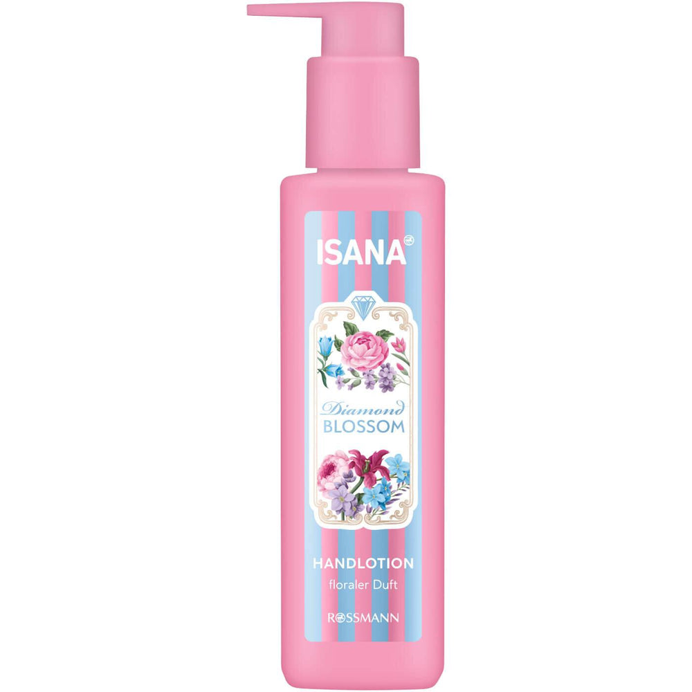 Isana Diamond Blossom Hand Lotion with Floral Scent 200 ml