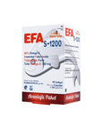 New Life Efa S-1200: High Potency Omega 3 Fish Oil Capsules | 720mg Omega-3, Gluten & Lactose-Free | Cardiovascular & Brain Health New Life Efa S-1200 Omega 3: High Potency Fish Oil for Brain & Heart Omega 3 supplement, Fish oil capsules, EPA DHA supplement, High potency Omega 3, Gluten-free Omega 3, Lactose-free Omega 3, Omega 3 fatty acids, Cardiovascular health supplement, Brain health supplement, New Life Efa S-1200, Omega-3 Supplement, Health-conscious individuals, Improve cardiovascular health, Cognit