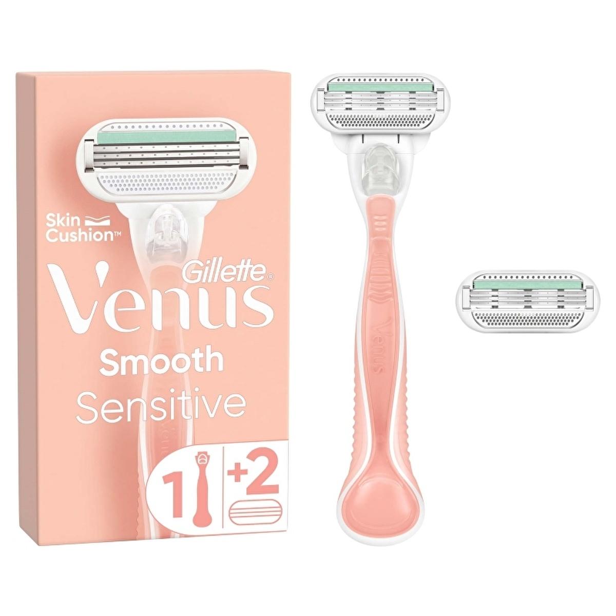 Gillette Women's Electric Razor - Venus Smooth Sensitive Shaving Kit for Sensitive Skin Gillette Venus Smooth Sensitive Razor - Women's Electric Razor Women's Electric Razor, Gillette Venus Razor, Sensitive Skin Shaving, Smooth Shaving Experience, Female Grooming, Women's Grooming Products, Electric Razors for Women, Shaving Kits, Personal Care, Beauty Essentials