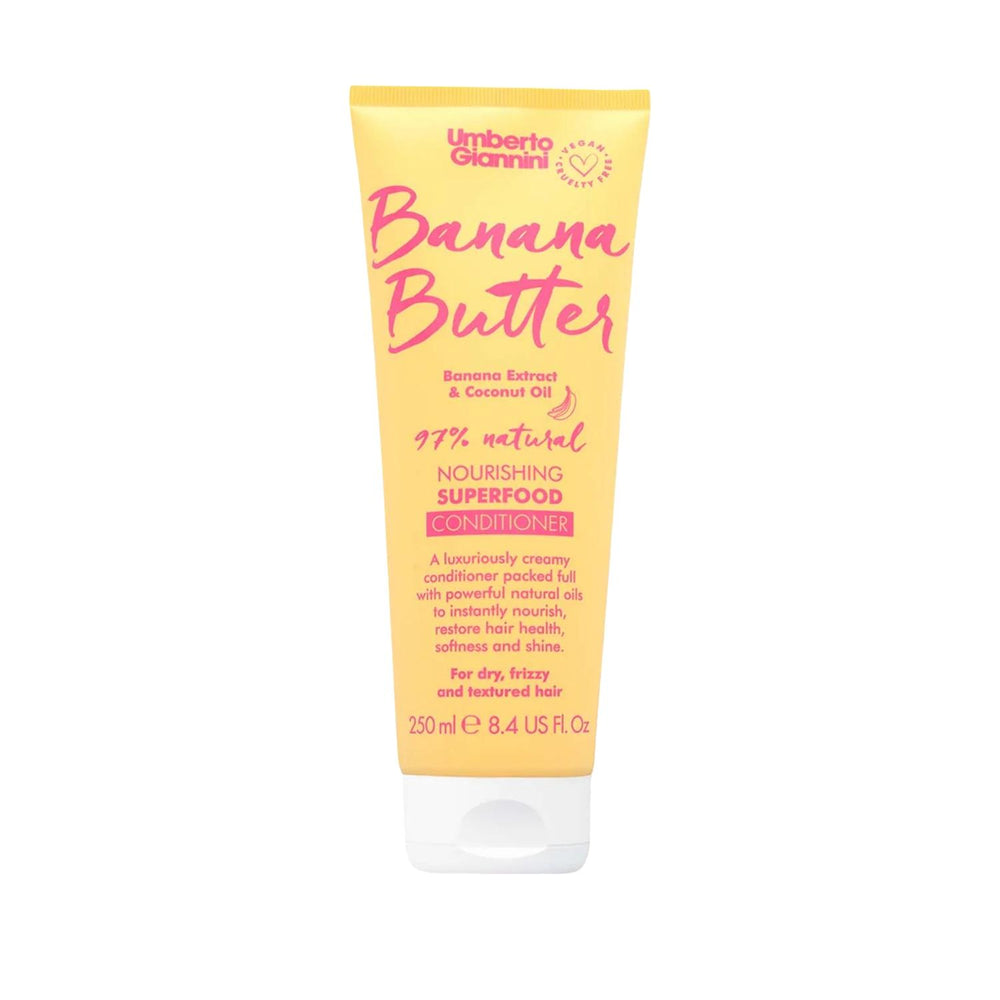 Umberto Giannini Banana Butter Hair Cream, Nourishing Curl Cream 250 ml