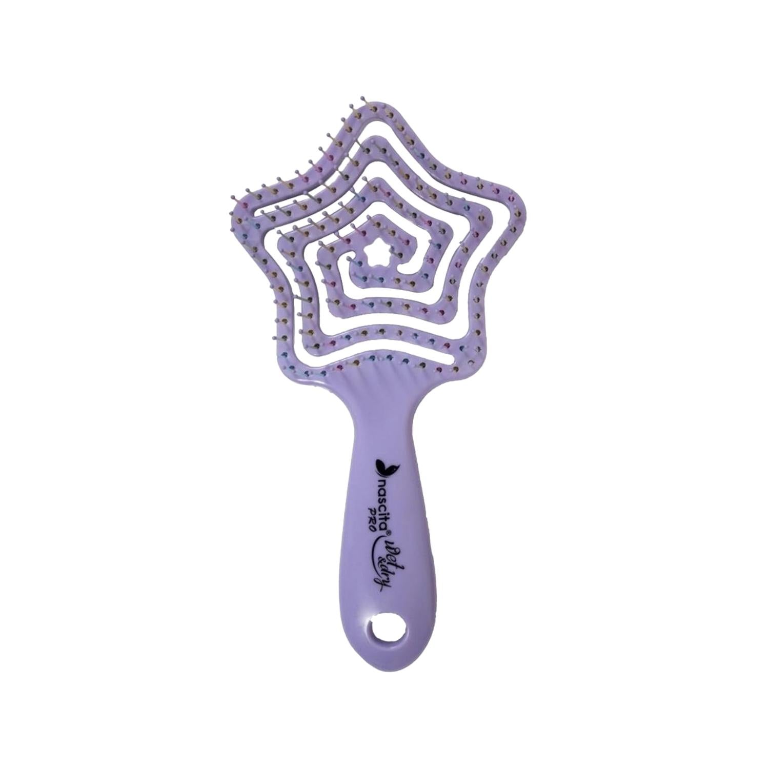 Nascita Pro 42 Hair Brush - Gentle Detangling & Styling Tool for Tangle-Free Hair Nascita Pro 42 Hair Brush - Gentle Detangling & Styling Hair brush, Detangling brush, Nascita Pro hair care, Star-shaped hair brush, Hair styling tool, Gentle hair care, Tangle-free hair, Hair detangling, Combing brush, Hair styling, Hair care products, Nascita Pro 42