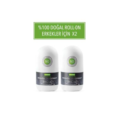 Incia Natural Roll-on Deodorant for Men - 50 ml x 2 Pack, Effective Odor Protection & Natural Ingredients Incia Natural Roll-on Deodorant for Men - Effective & Natural natural deodorant for men, roll-on deodorant, men's personal care, natural personal hygiene products, odor protection for men, chemical-free deodorant, men's grooming, natural ingredients, roll-on application, men's health, personal hygiene, effective odor protection, gentle on skin