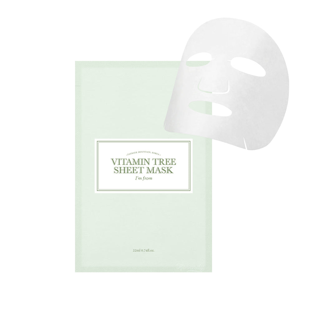 I'm From Vitamin Tree Sheet Mask Brightening & Pore Care 22ml