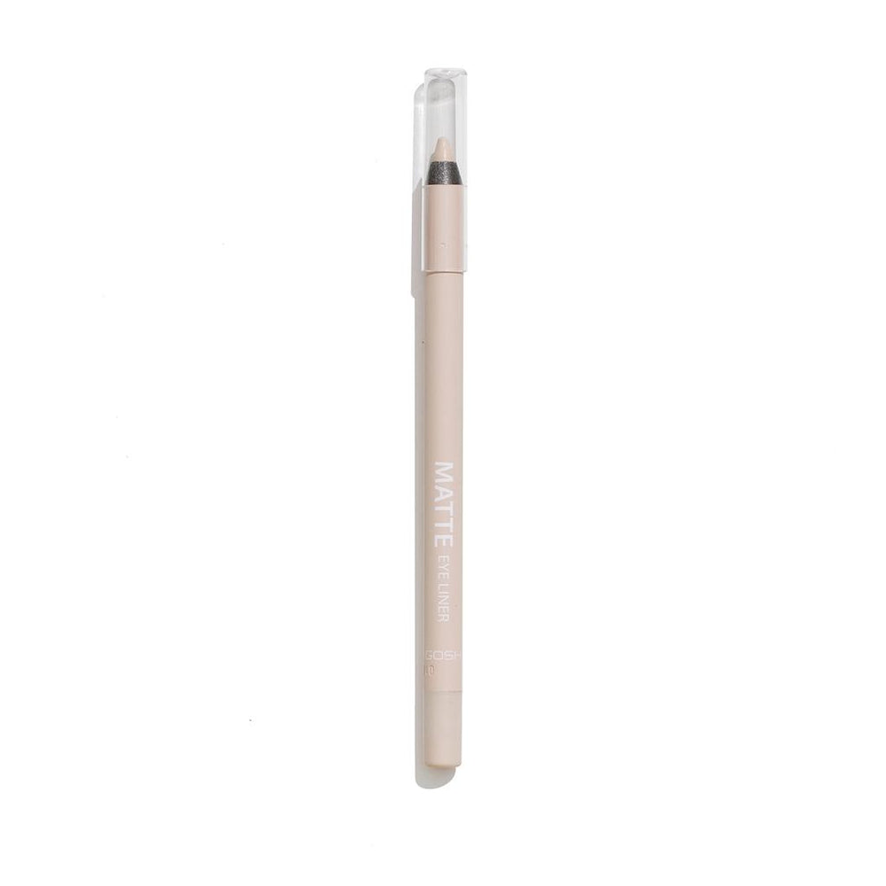 Gosh Matte Eyeliner Pencil in 013 Nude for a Bright Eye Look