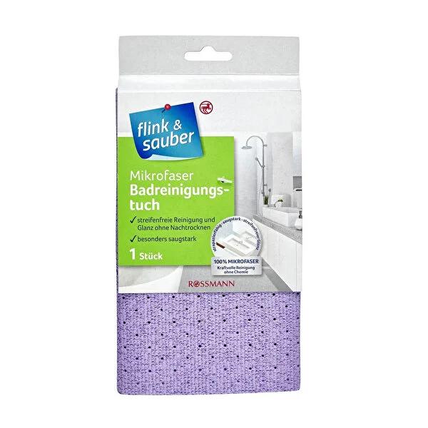 Flink & Sauber Microfiber Bath Cloth - Effective Bathroom Cleaning Tool, Durable & Washable Flink & Sauber Microfiber Bath Cloth - Effective & Durable microfiber bath cloth, bathroom cleaning cloth, washable cleaning cloth, effective cleaning tool, durable cleaning cloth, Flink & Sauber, bathroom cleaning, cleaning essentials, eco-friendly cleaning, hygiene cleaning tools
