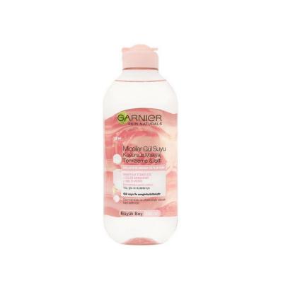 garnier micellar rose water makeup remover 400 ml, garnier makeup remover bottle, close-up of garnier micellar rose water Garnier Micellar Rose Water Makeup Remover - 400 ml Garnier Micellar Rose Water Makeup Remover | 400 ml garnier, micellar-water, rose-water, makeup-remover, skincare, gentle-cleansing, for-sensitive-skin, ai-generated, glow-enhancing, 400ml