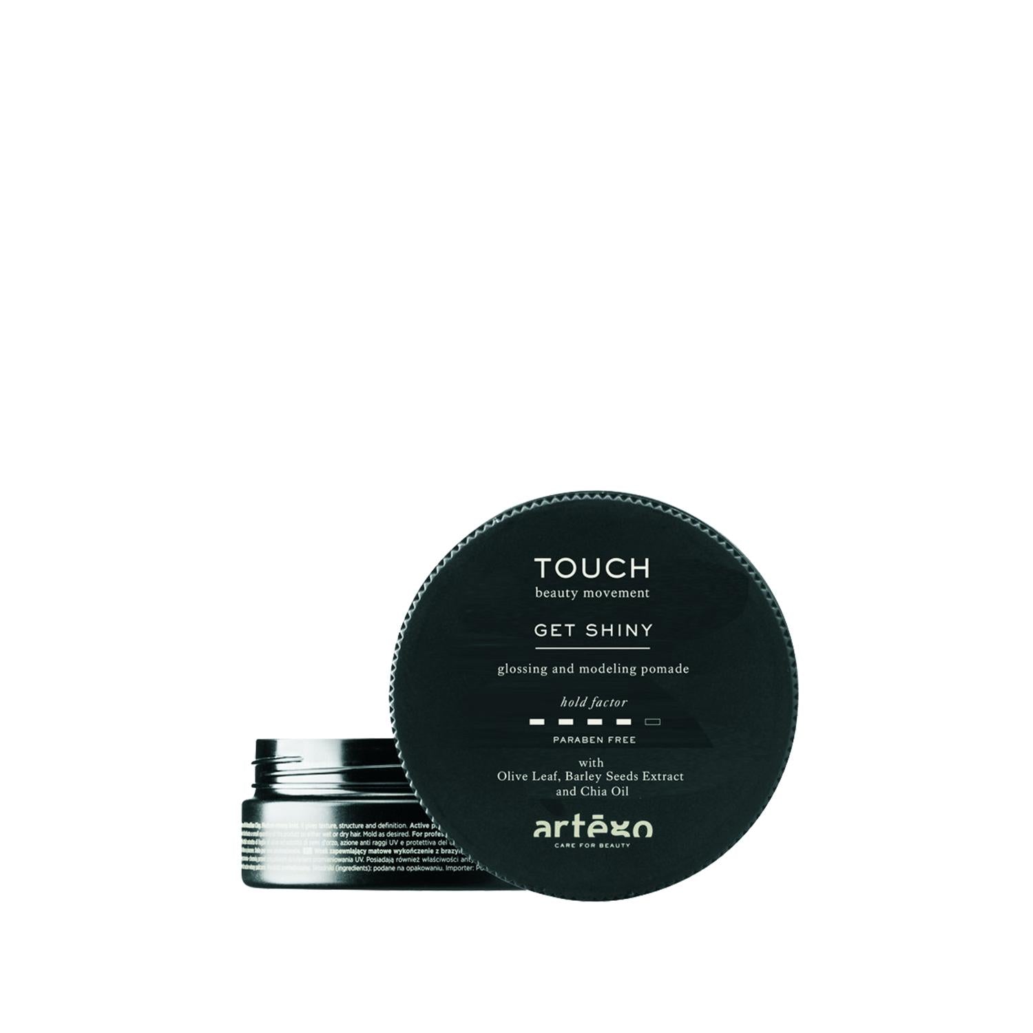 Artego Touch Get Shiny Hair Pomade 100ml - Styling & Shine Enhancement for Men & Women Artego Hair Pomade 100ml - Styling & Shine Artego Touch Get Shiny, Hair Pomade 100ml, Hair styling products, Shine enhancement hair care, Men's grooming products, Women's grooming products, Hair care, Styling products, Grooming essentials, Personal care, Hair products, Artego hair care, Touch Get Shiny product line