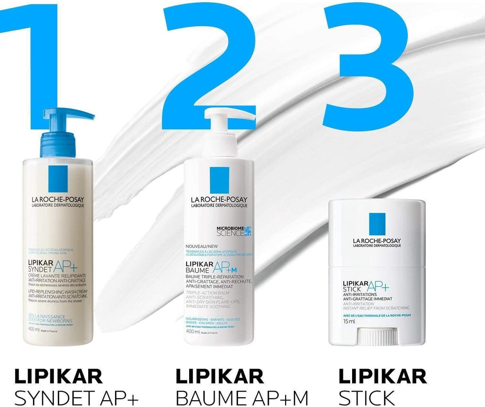 La Roche Posay Lipikar Baume AP+ M Moisturizing Balm for Dry Skin - Fragrance-Free, 2.54 fl oz - view 4