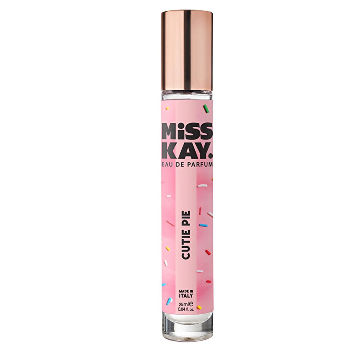 Miss Kay Women's Perfume - Cutie Pie EDP 25ml, Sweet Vanilla Fragrance for Women Miss Kay Cutie Pie EDP 25ml Women's Perfume Women's Perfume, EDP, Vanilla Fragrance, Sweet Perfume, Compact Perfume, Miss Kay Cutie Pie, Kadın Parfüm, 25ml Perfume, Feminine Scents, Dessert-Inspired Fragrances, Everyday Perfume, Gift Ideas for Her