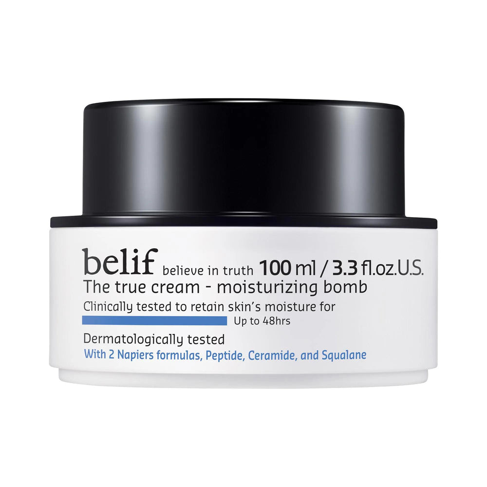 The True Cream - Peptide & Ceramide Moisturizer for Dry Skin - 48hr Hydration, Dermatologically Tested Peptide & Ceramide Moisturizer - 48hr Hydration Moisturizer, Peptide moisturizer, Ceramide skincare, Long-lasting hydration, Dermatologically tested moisturizer, Dry skin solution, Skincare, Face cream, Hydrating moisturizer, Sensitive skin care, Skincare routine, Anti-aging moisturizer, Natural skincare, Skin barrier repair, Peptide skincare, Ceramide moisturizer, Squalane benefits, Clinically tested skin
