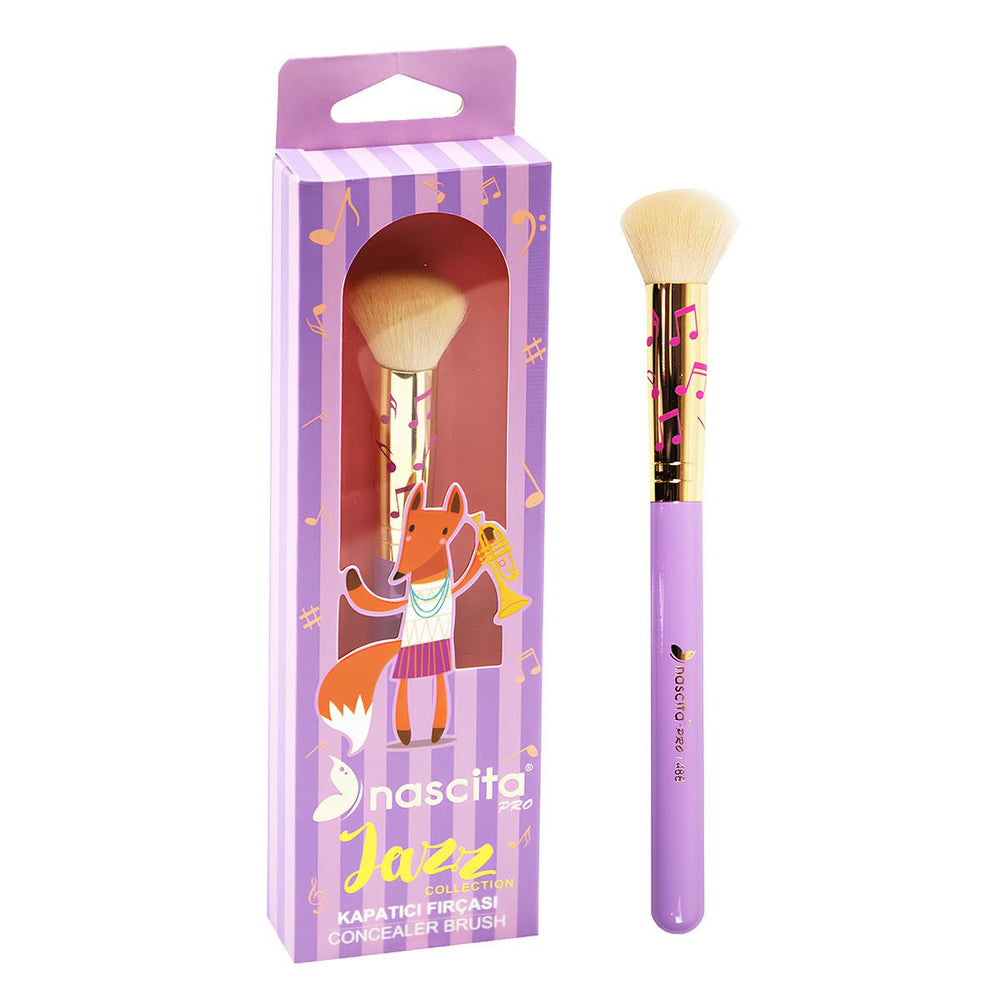 Nascita - Jazz Makeup Brush for Precise Application, Soft Natural-Synthetic Bristles, Professional & Daily Use - view 3
