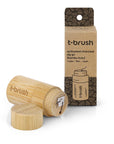 T-Brush Activated Charcoal Bamboo Dental Floss - Eco-Friendly, Vegan, Plastic-Free - Freshens Breath & Prevents Plaque T-Brush Bamboo Charcoal Floss - Eco-Friendly Dental Care Activated charcoal dental floss, Bamboo dental floss, Natural dental floss, Vegan dental floss, Biodegradable dental floss, Plastic free dental floss, Eco friendly dental floss, Sustainable dental floss, Mint dental floss, Charcoal floss, Dental Floss, Eco-conscious, Plastic-free, Natural oral hygiene, Sustainable oral hygiene, Mint f