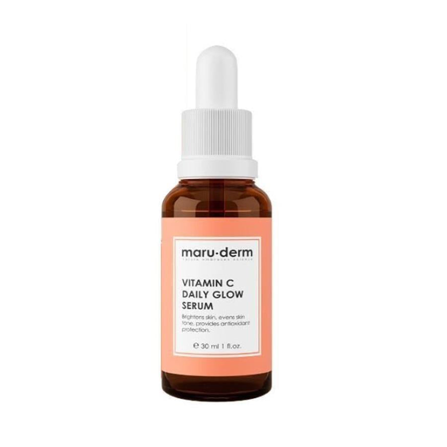 Maruderm Vitamin C and Peptide Serum: Brighten, Hydrate & Rejuvenate - Paraben & Fragrance Free, Anti-Aging Skin Brightening Treatment - image 3