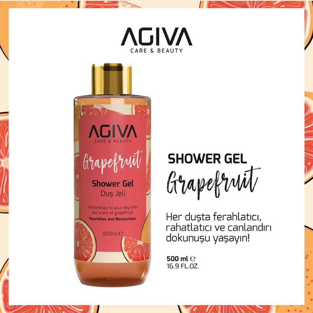 Agiva Grapefruit Refreshing Shower Gel 500 ml