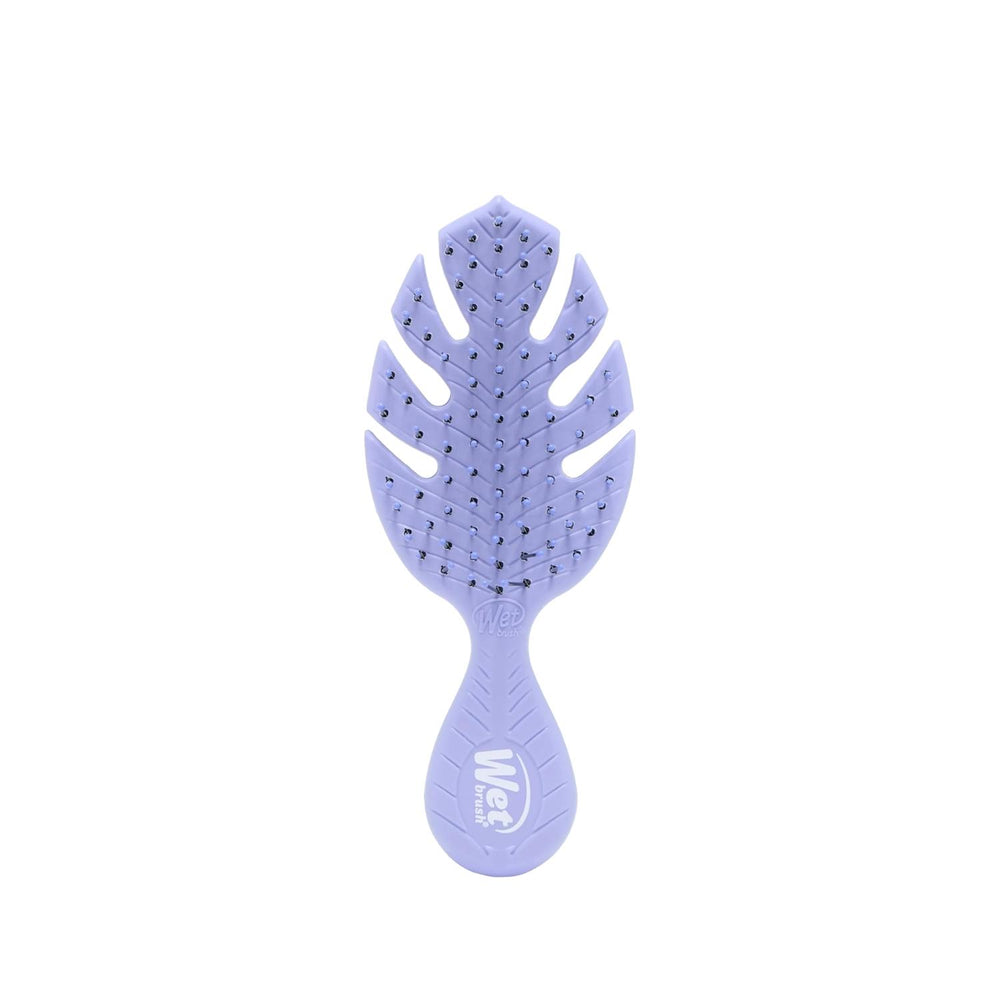 Wet Brush Go Green Mini Detangler Detangling Hair Brush Lila