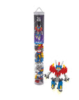 Plus Plus Mecha Bot 100 Piece Construction Toy for Kids - Creative Building Set, Reusable, Travel-Friendly - Toy