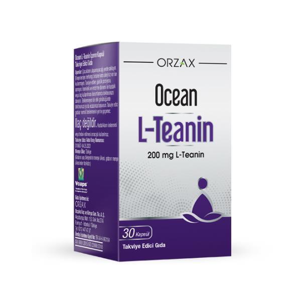 Orzaks L-Theanine Dietary Supplement - 200 mg, 30 Capsules - Relaxation & Stress Relief Orzaks L-Theanine 200 mg - Relaxation Supplement L-Theanine supplement, relaxation supplement, stress relief capsule, dietary supplement, L-Teanin 200 mg, vegetarian capsules, relaxation aid, stress relief, mental well-being, anxiety relief, focus improvement, green tea extract, amino acid supplement, Orzaks