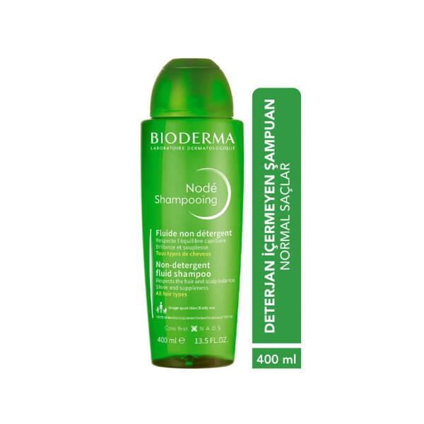 Bioderma Node Fluid Shampoo - Gentle, Non-Damaging, Fragranced Shampoo for All Hair Types - 400ml - view 2