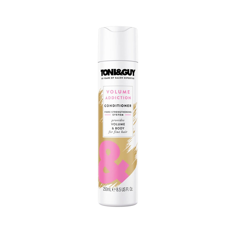 Toni & Guy Volume Addiction Hair Conditioner for Fine Hair - 250ml Toni & Guy Volume Addiction Conditioner for Fine Hair Toni & Guy Volume Addiction, Hair conditioner for fine hair, Hair care products, Volume enhancing hair products, 250 ml hair cream, Fine hair care, Hair nourishment, Toni & Guy hair products, Volume Addiction line, Hair conditioning, Professional hair care