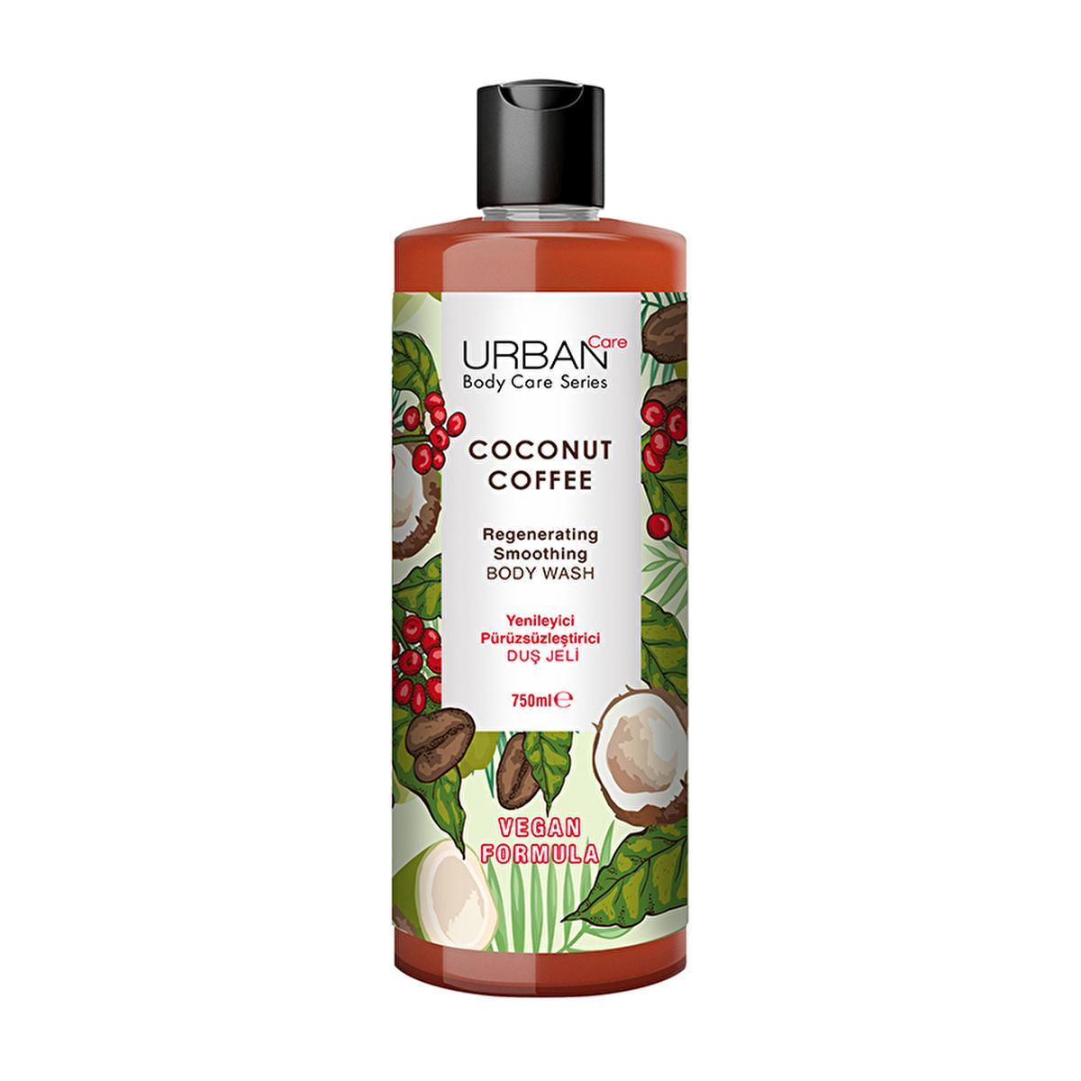 urban care coconut coffee shower gel 750ml, revitalizing and smoothing body care product Urban Care Coconut Coffee Shower Gel - Revitalizing and Smoothing Body Care | 25.4 fl oz Urban Care Coconut Coffee Shower Gel - Revitalizing Formula urban-care, coconut-coffee, shower-gel, body-care, moisturizing, deep-cleansing, skin-care, daily-use, natural-aroma, ai-generated