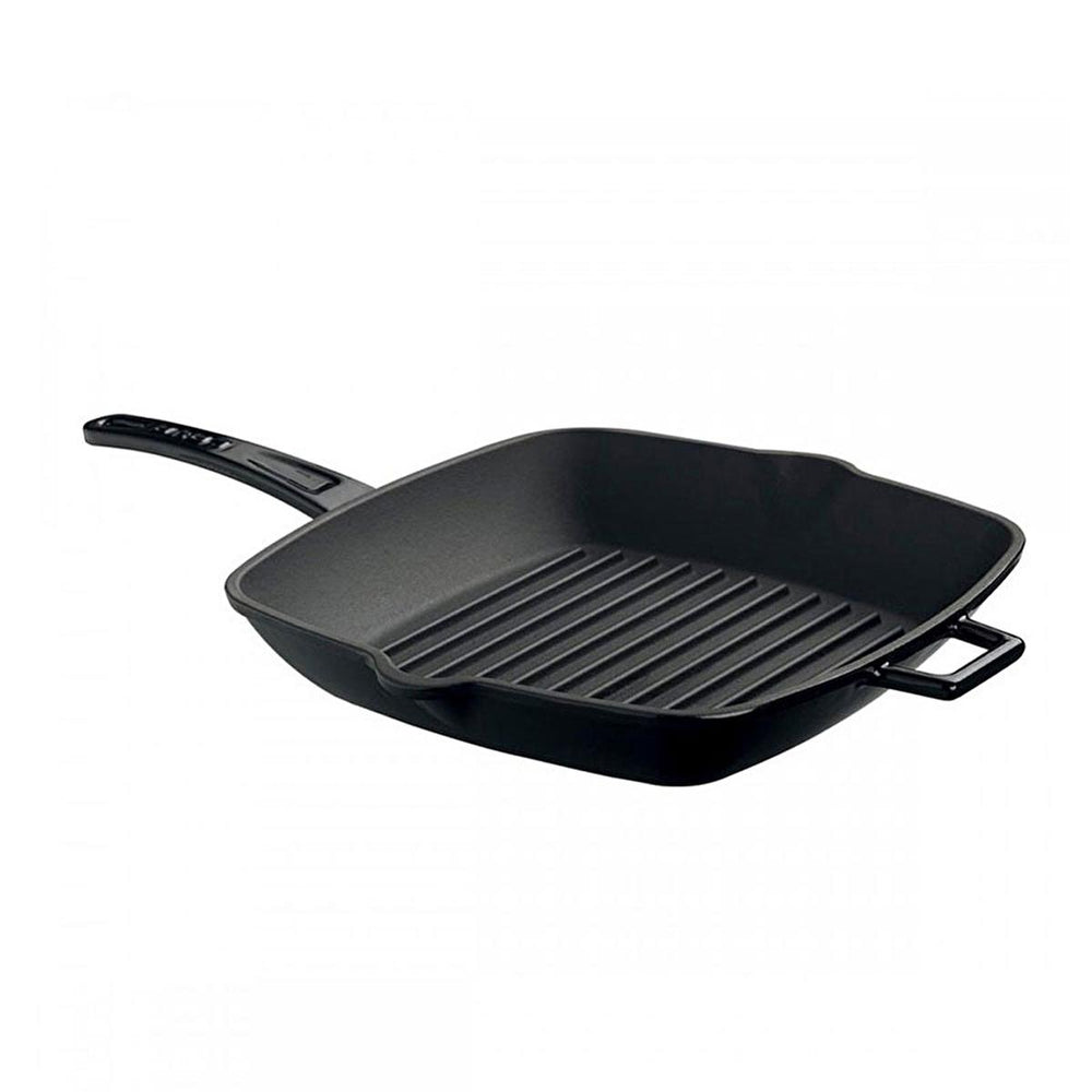 LAVA Cast Iron Rectangular Grill Pan - Durable, Versatile, and Healthy Cooking Option for Home Cooks - view 3