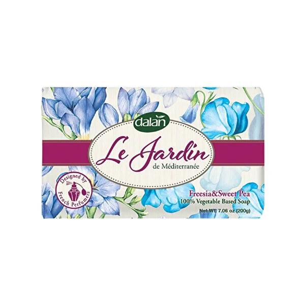 Dalan Le Jardin Freesia & Sweet Pea Solid Soap - Natural Botanical Skincare with Floral Fragrance Dalan Freesia & Sweet Pea Solid Soap - Natural Skincare Solid Soap, Natural Skincare, Botanical Soap, Floral Fragrance Soap, Plant-Based Cleansing, Gentle Skincare, Luxurious Bathing, French Perfumery, Freesia & Sweet Pea Fragrance, Natural Ingredients, Skincare Essentials, Bathing Experience, Botanical Products