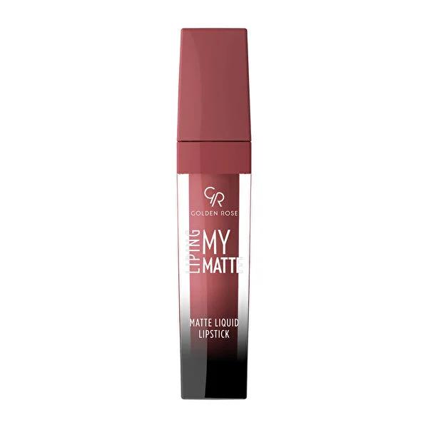 Golden Rose Matte Liquid Lipstick - Long-Lasting, Non-Drying Lip Ink with Intense Color Golden Rose Matte Liquid Lipstick - Long Lasting & Non Drying matte liquid lipstick, long-lasting lip color, non-drying lipstick, intense lip color, lip ink, Golden Rose, cosmetics, beauty products, long-lasting makeup, matte finish lipstick, lip care