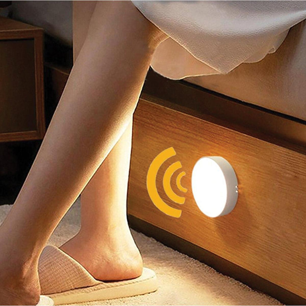 Petrix USB Rechargeable Motion Sensor Night Light - Automatic LED Lighting for Closets, Corridors, and Stairways - view 2