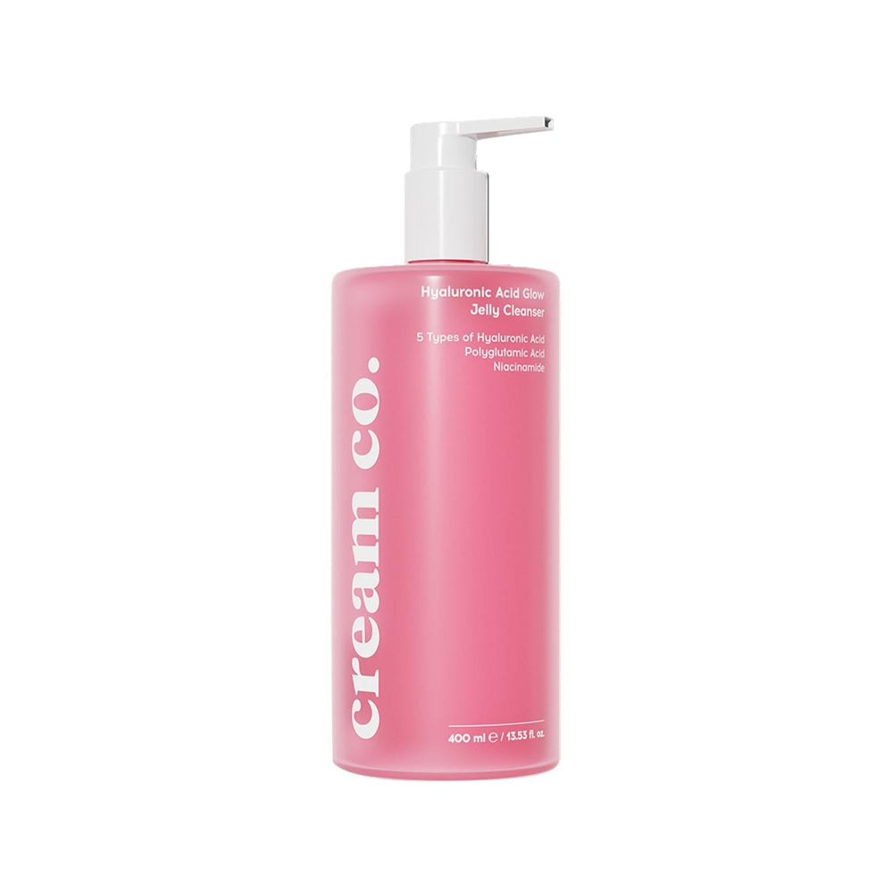 Cream Co. Hyaluronic Acid Glow Jelly Cleanser - Gentle, Moisturizing, Vegan Skincare for Sensitive Skin - image 6