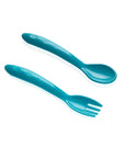 Babyjem Baby Utensil Set - Soft Baby Cutlery & Dishwasher Safe Feeding Tools for Self-Feeding Infants Baby Utensil Set - Soft & Safe for Infants baby utensil set, baby feeding set, soft baby cutlery, dishwasher safe baby utensils, baby self-feeding tools, baby friendly cutlery, infant feeding utensils, baby feeding accessories, baby care products, parenting essentials