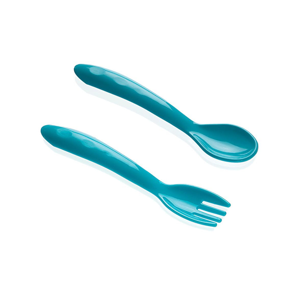 Babyjem Baby Utensil Set - Soft Baby Cutlery & Dishwasher Safe Feeding Tools for Self-Feeding Infants - view 6
