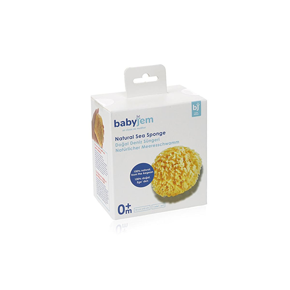 Babyjem Natural Sea Sponge for Gentle Baby Skin Care - Hypoallergenic & Organic Bathing Solution - view 4